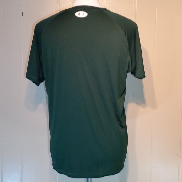 Under Armour Forest Green Short Sleeve Shirt - Picture 4 of 8